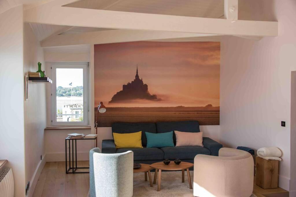Dinard, Tres Bel Appartement***** Avec Vue Sur Mer Экстерьер фото