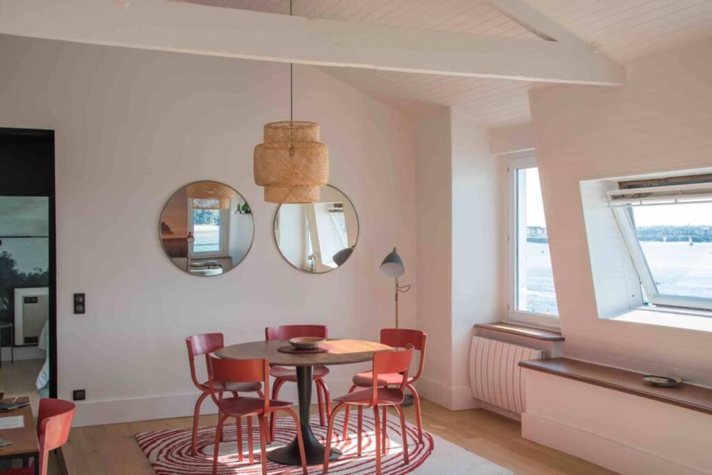 Dinard, Tres Bel Appartement***** Avec Vue Sur Mer Экстерьер фото