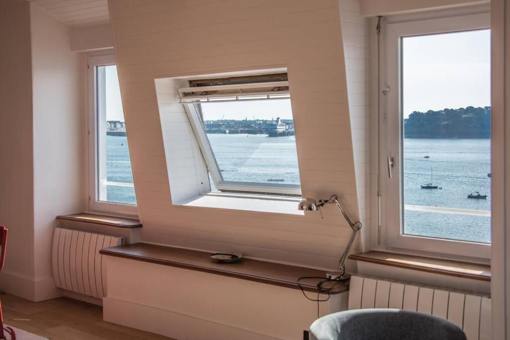 Dinard, Tres Bel Appartement***** Avec Vue Sur Mer Экстерьер фото